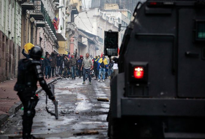 Manifestaciones en Ecuador contra la reforma económica del Gobierno