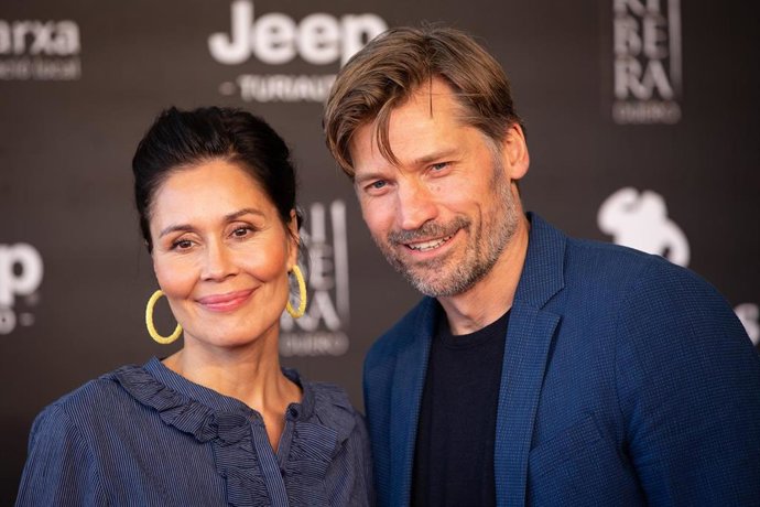 Nikolaj Coster-Waldau y su mujer Sascha Nukka Motzfeldt