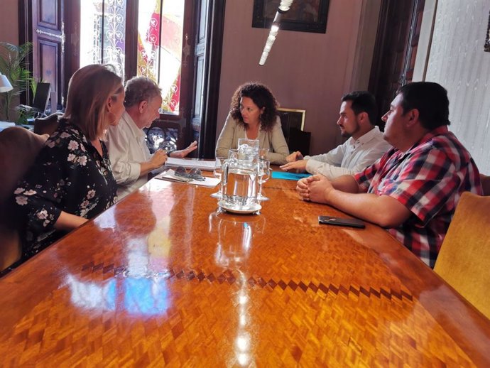 Reunió entre el Consell de Mallorca i l'Ajuntament de Sant Lloren des Cardassar