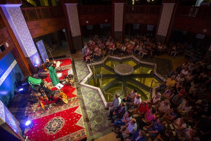 Imagen de una de las actividades del ciclo 'Sefarad en Tres Culturas', el concierto que ofreció Mara Aranda.