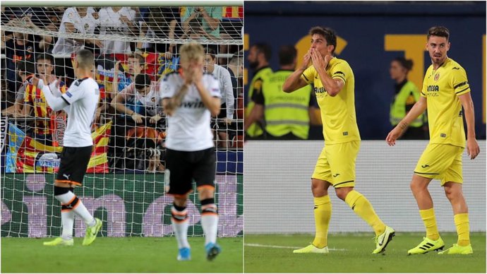 Valencia CF y Villarreal CF, con dinámicas distintas esta temporada.