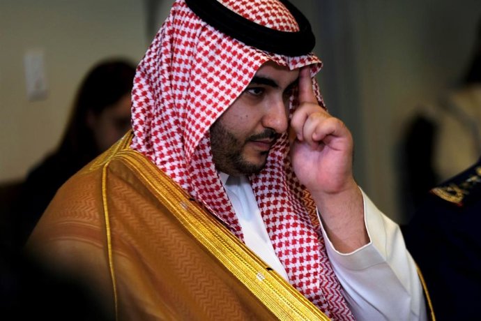 El viceministro de Defensa de Arabia Saudí, Jalid bin Salmán
