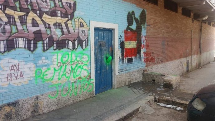 Vandalizan la sede de Hortaleza Boxing Crew