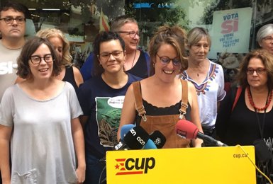 Mireia Vehí encapçalarà la candidatura de la CUP per Barcelona (CANIDATURA D'UNITAT POPULAR (CUP))