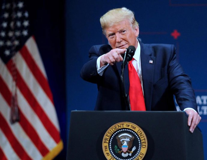 El presidente de Estados Unidos, Donald Trump