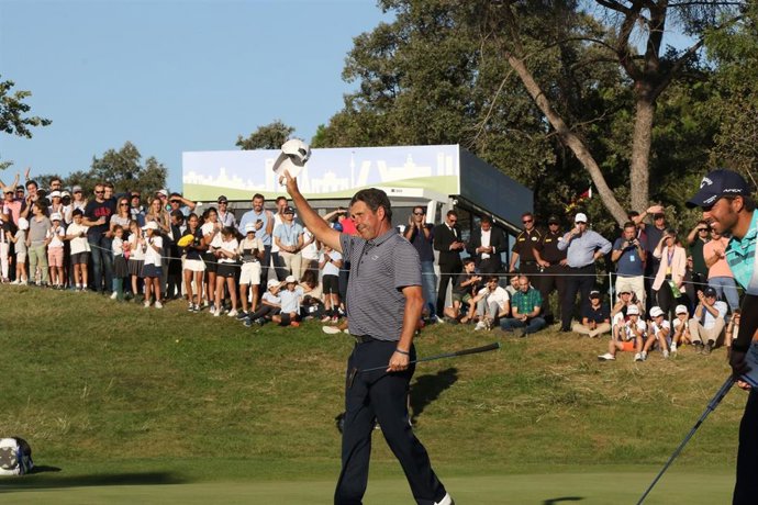 El golfista español José María Olazabal