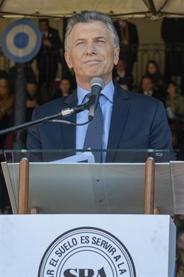 El presidente de Argentina, Mauricio Macri