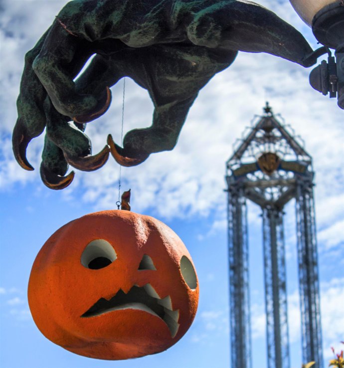 Parque Warner - Halloween - Decoración