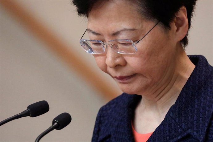 La jefa de Gobierno de Hong Kong, Carrie Lam