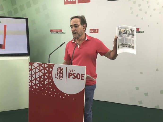 Felipe López en rueda de prensa en una imagen de archivo