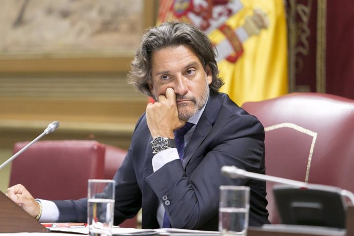 El presidente del Parlamento, Gustavo Matos