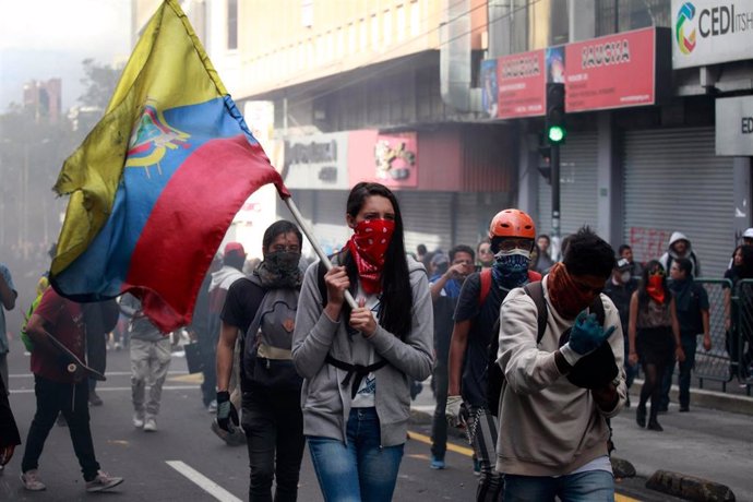 Protestas Ecuador 