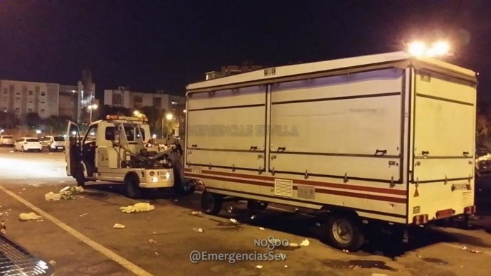 Puesto ambulante precintado y retirado por la Policía Local