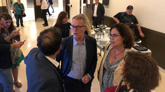 El ministro José Guirao visita el Festival de Sitges.