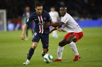 Neymar y Sarabia marcan en la goleada del PSG ante el Angers