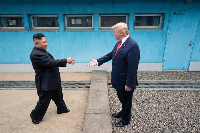 Kim Jong Un y Donald Trump