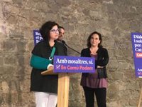 La historiadora Rosa Lluch, hija de Ernest Lluch, encabeza la lista de ECP al Senado