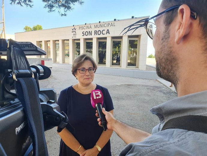 La portavoz del PP en el Ayuntamiento de Palma, Mercedes Celeste.