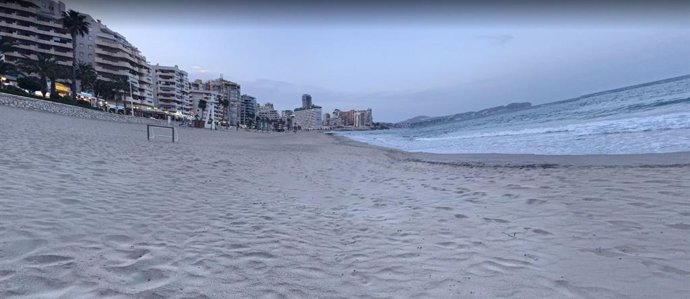 PLAYA DE LA FOSSA EN CALPE