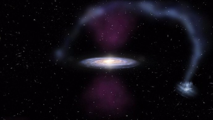 El centro de la Vía Láctea explotó hace sólo 3,5 millones de años