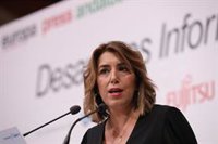 Susana Díaz afea a Moreno que no la haya llamado aún y le pide que planifique en vez de "vivir de la herencia recibida"