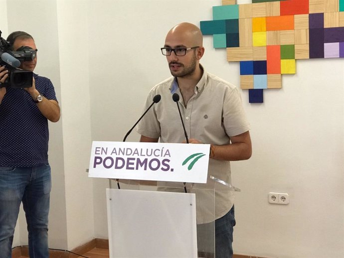 Pablo Pérez Ganfornina en rueda de prensa