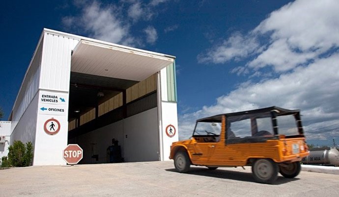 Estación de ITV de Formentera.