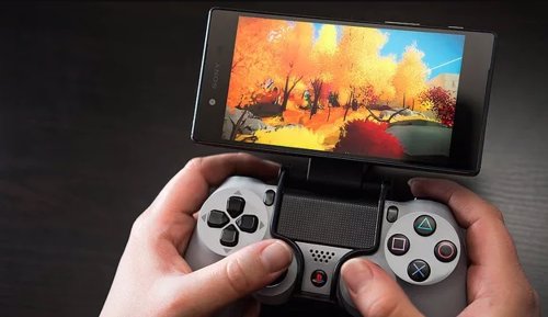 La aplicación Remote Play de PS4 en un móvil Android