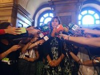 Borràs (JxCat) veu electoralista la moció a Torra i qualifica Cs de "farsants"
