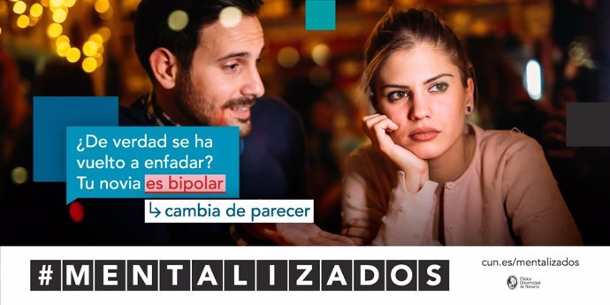 Imagen de la campaña #Mentalizados iniciada por la Clínica Universidad de Navarra.