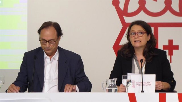 Vicent Soler y Mónica Oltra