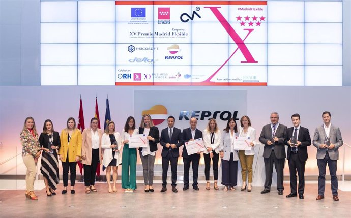 Ganadores Premios Madrid Empresa Flexible. 2019