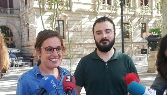 Mireia Vehí y Albert Botran (CUP)