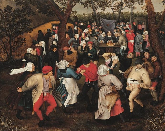 Baile nupcial, Brueghel