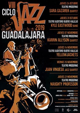 Cartel del VIII de Jazz de Guadalajara