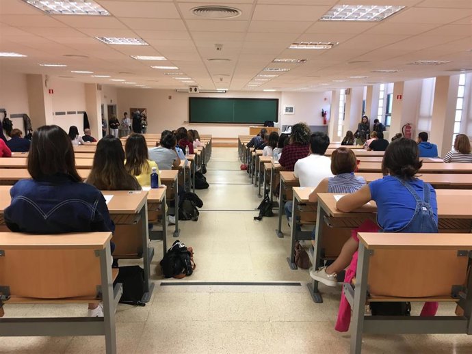 Imagen de archivo de unas oposiciones del Servicio Andaluz de Salud. 