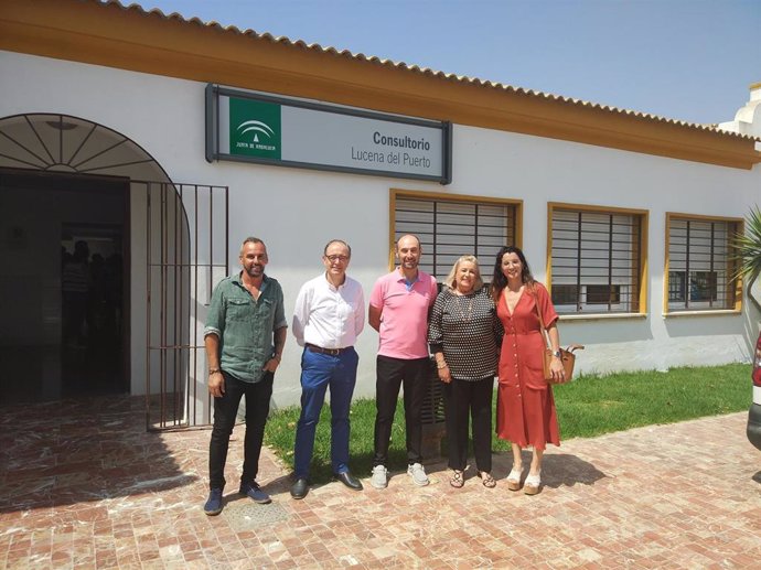 Huelva.- Los vecinos del municipio de Lucena del Puerto se benefician desde este lunes de un nuevo centro de salud