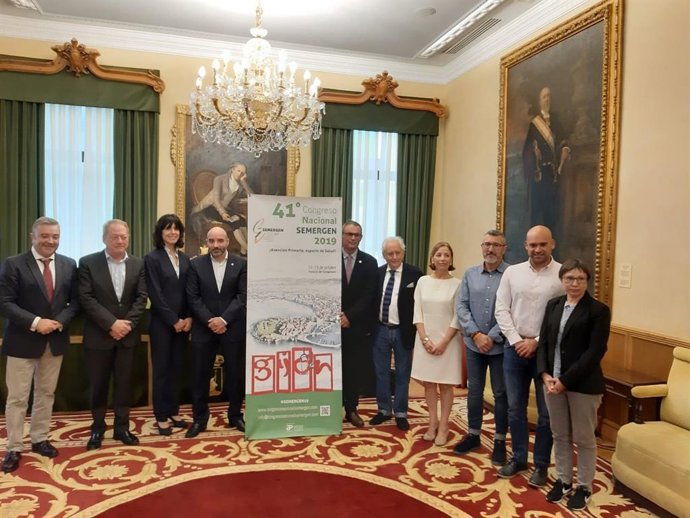 Presentación del 41 Congreso Nacional Semergen en el Ayuntamiento de Gijón