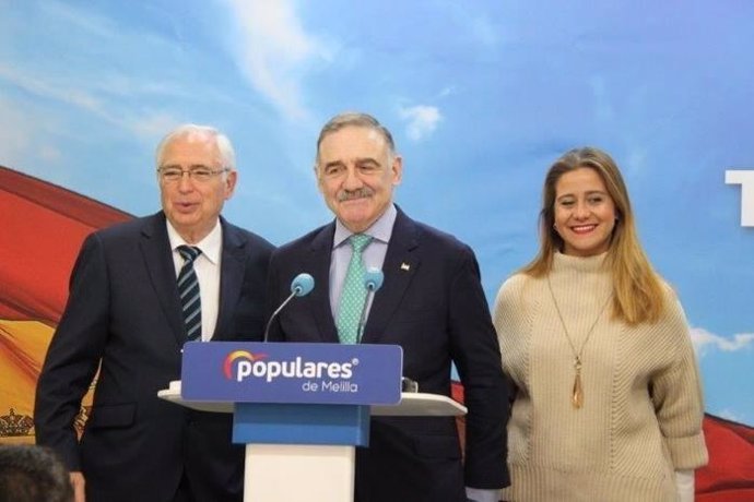 Candidatos del PP a las elecciones generales en Melilla