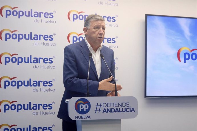El senador del PP por Huelva Carmelo Romero.