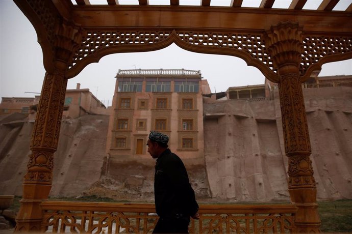 Ciudad de Kashgar, en la  región de Xinjiang 
