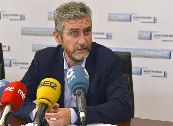 Javier Ceruti (Cs), portavoz del Ayuntamiento de Santander y concejal de Urbanismo, Innovación y Contratación