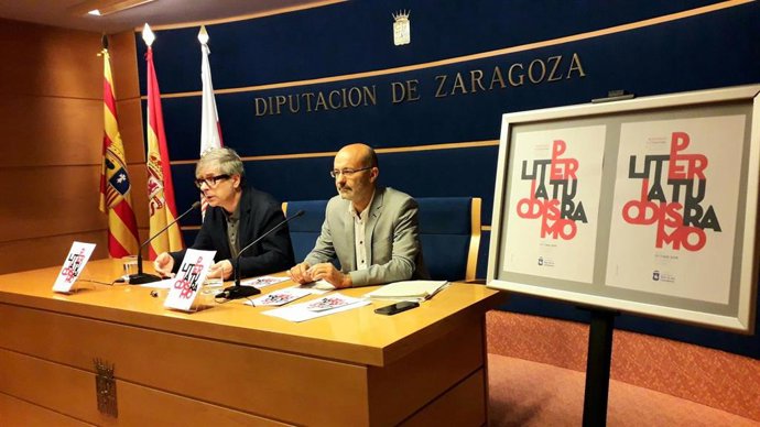 Presentación de la XIII Semana del Libro de Ejea de los Caballeros (Zaragoza).