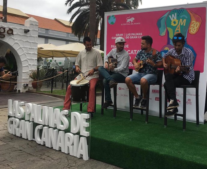 Uno de los grupos canarios que participarán en el WOMAD de Las Palmas de Gran Canaria de 2019