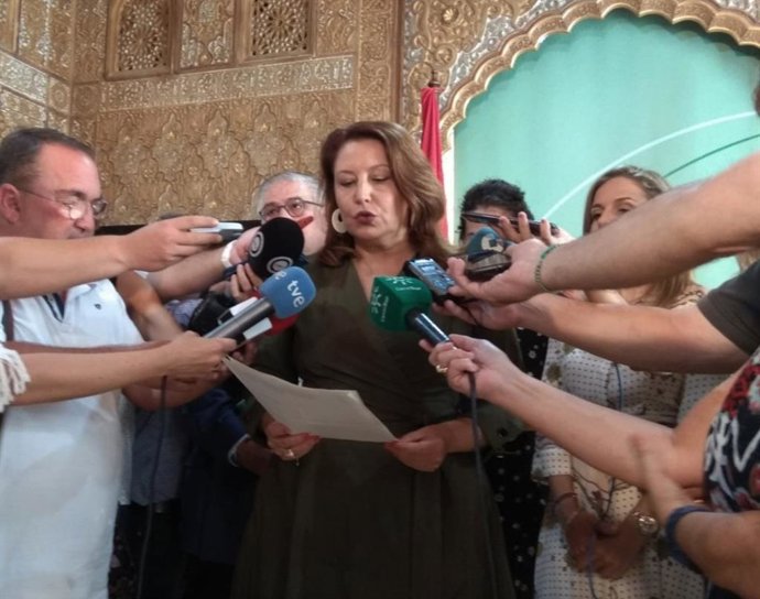 La consejera de Agricultura de la Junta de Andalucía, Carmen Crespo