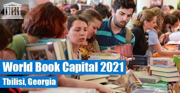 Tiflis, Capital Mundial del Libro 2021.