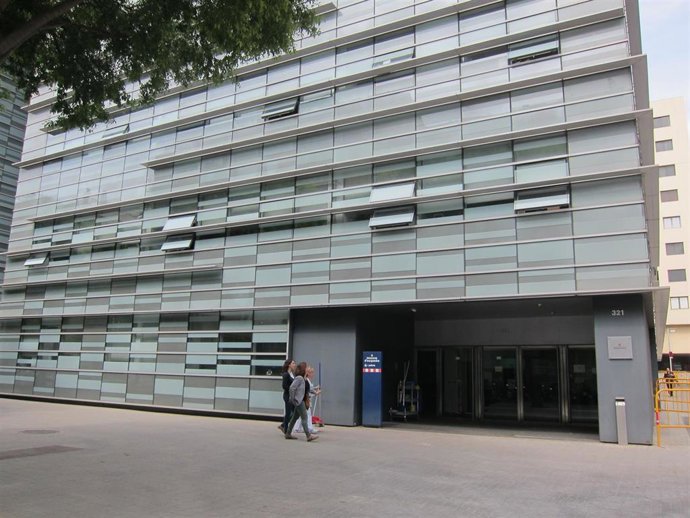 Comisaría de Les Corts de los Mossos dEsquadra.