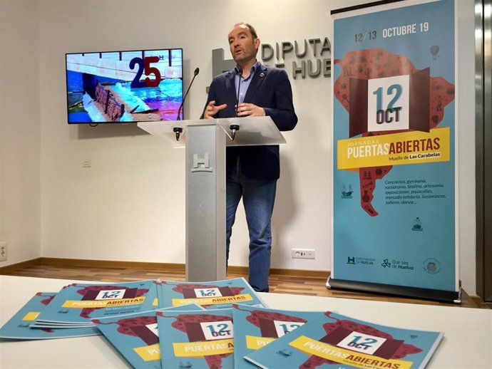 El vicepresidente de Estructura de la Diputación de Huelva, José Fernández.