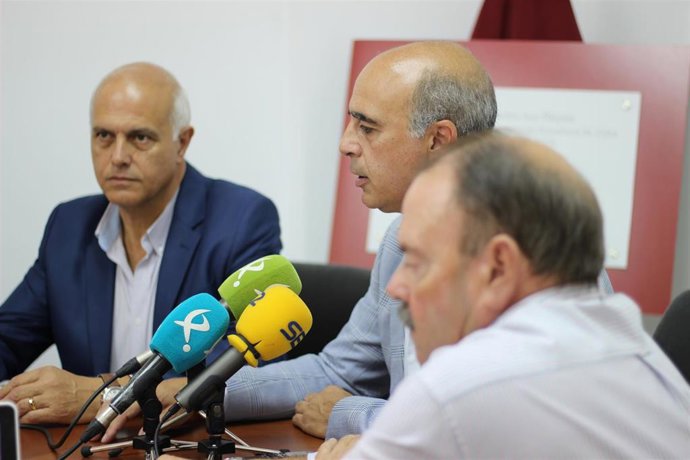 Autoridades en el balance de la Feria Ganadera de Zafra 2019