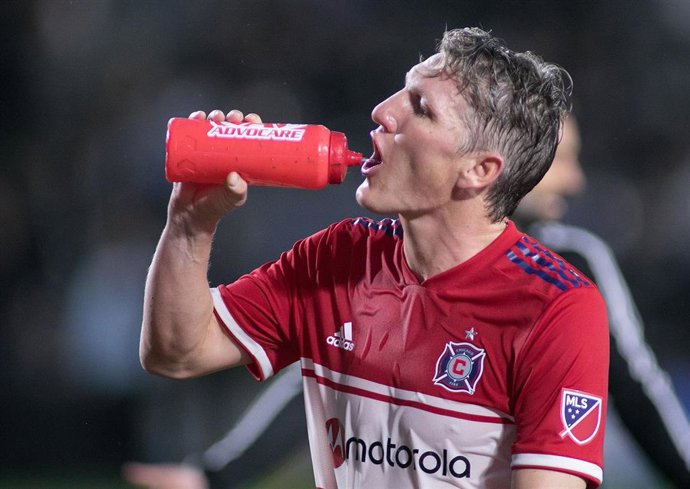 El alemán Bastian Schweinsteiger durante un partido con Chicago Fire en la MLS